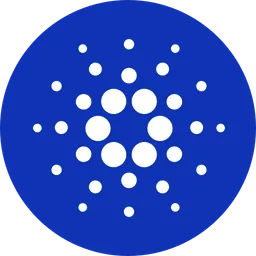 Cardano blockchain platform logo - Peer-reviewed blockchain platform prioritizing sustainability and interoperability with academic rigor.
